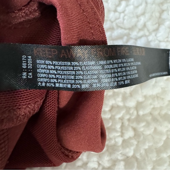 Free People Movement Sports Bra in Rust Brown/Red Size  XS - Picture 7 of 9